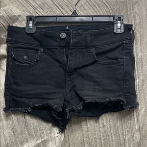 American Eagle Outfitters Black Jean Shorts